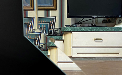Beveled Mirror